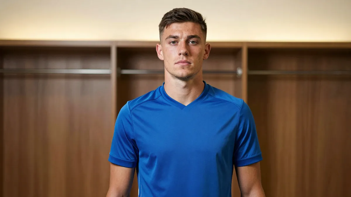 Cyril Ngonge se presenta como jugador del RCD Espanyol